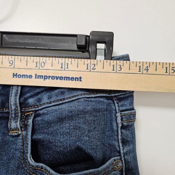 Hidden Jeans Women's 27 (27x26.5) Blue Skinny Mid-Rise Stretch Ankle Denim GUC - Picture 7 of 10